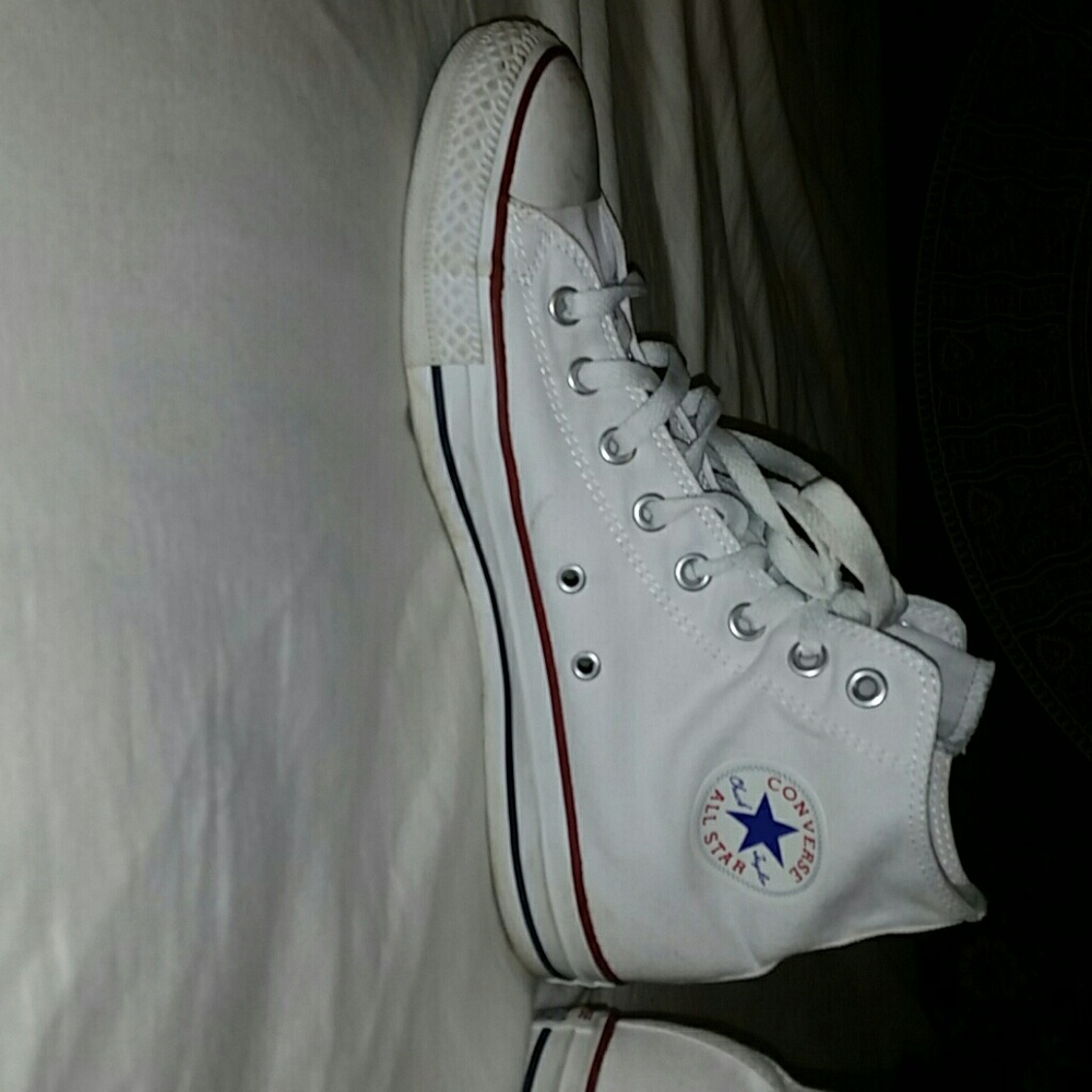 White High top converse