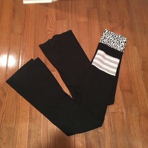 Two pairs of gently worn VS yoga pants