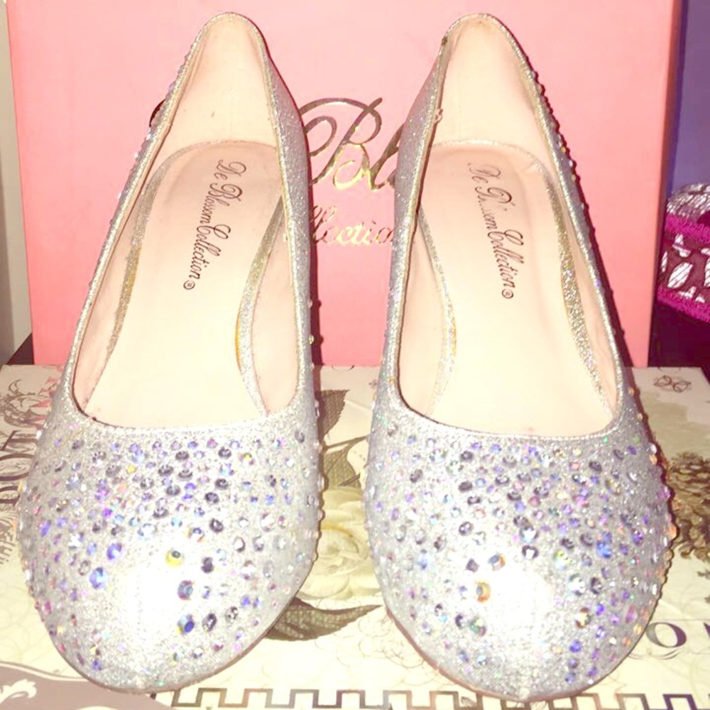 Iridescent Small Heels