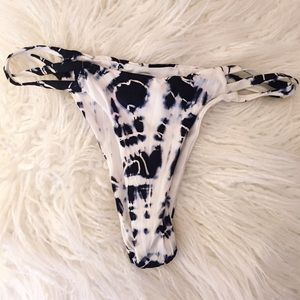 Blue Life tie dye bikini cheeky bikini bottoms!