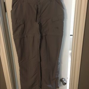 The North Face hiking convertible pants