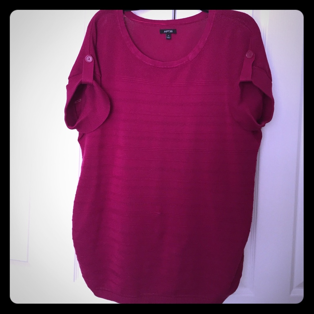 Magenta sweater
