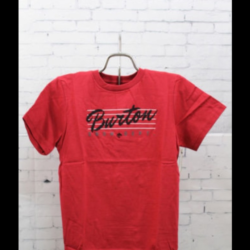 Burton Boys Classic Short Sleeve- Cardinal