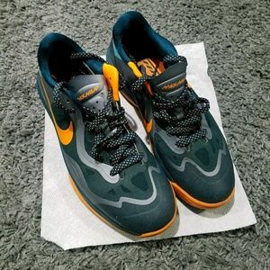 Nike Max Ham Green and Orange Men's sz 10