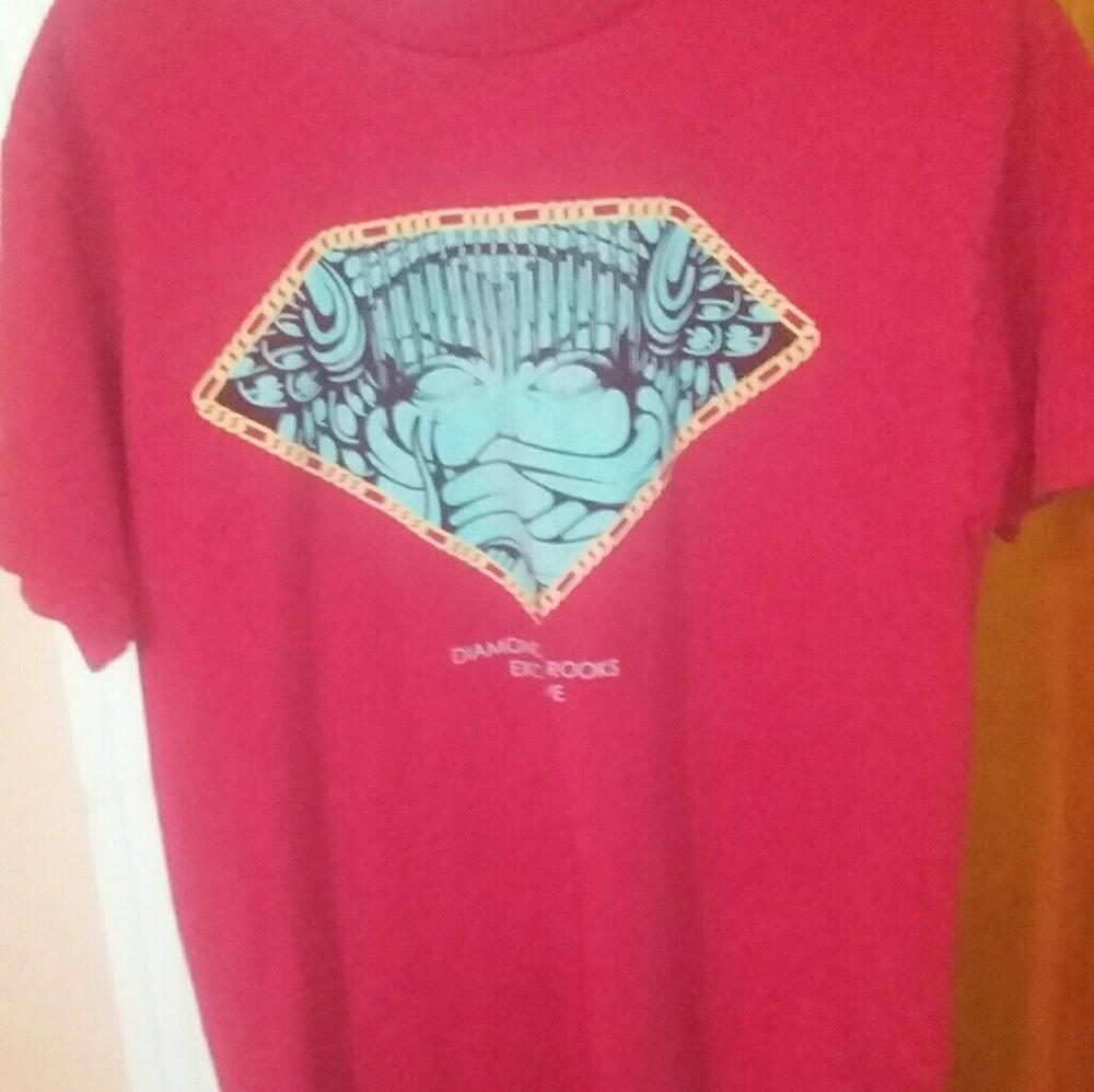 Diamond exclusive shirt brand new worm 2x