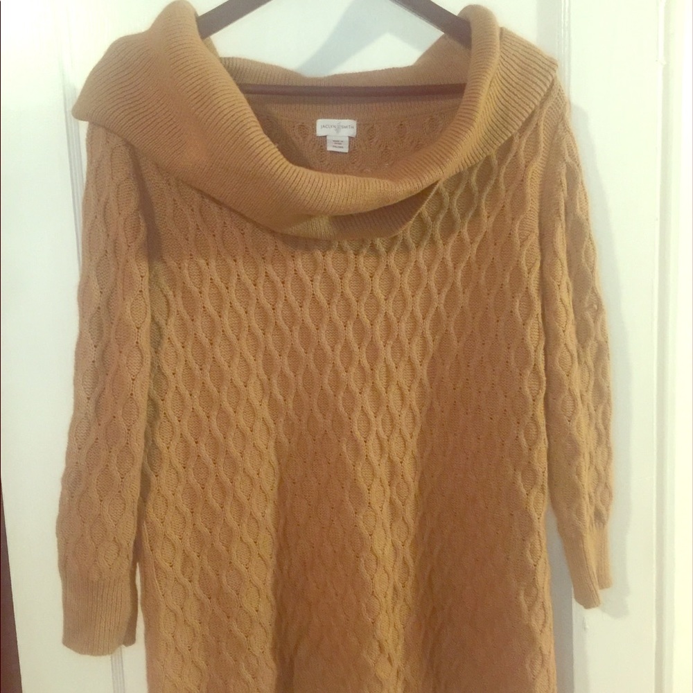 Jaclyn Smith Cowl Neck Sweater