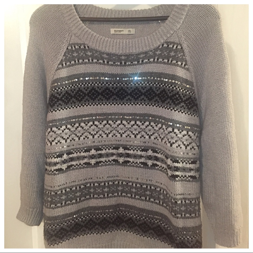 Old Navy Fair Isle Sweater