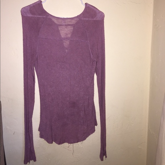 Light Purple Free People Top - Picture 3 of 3