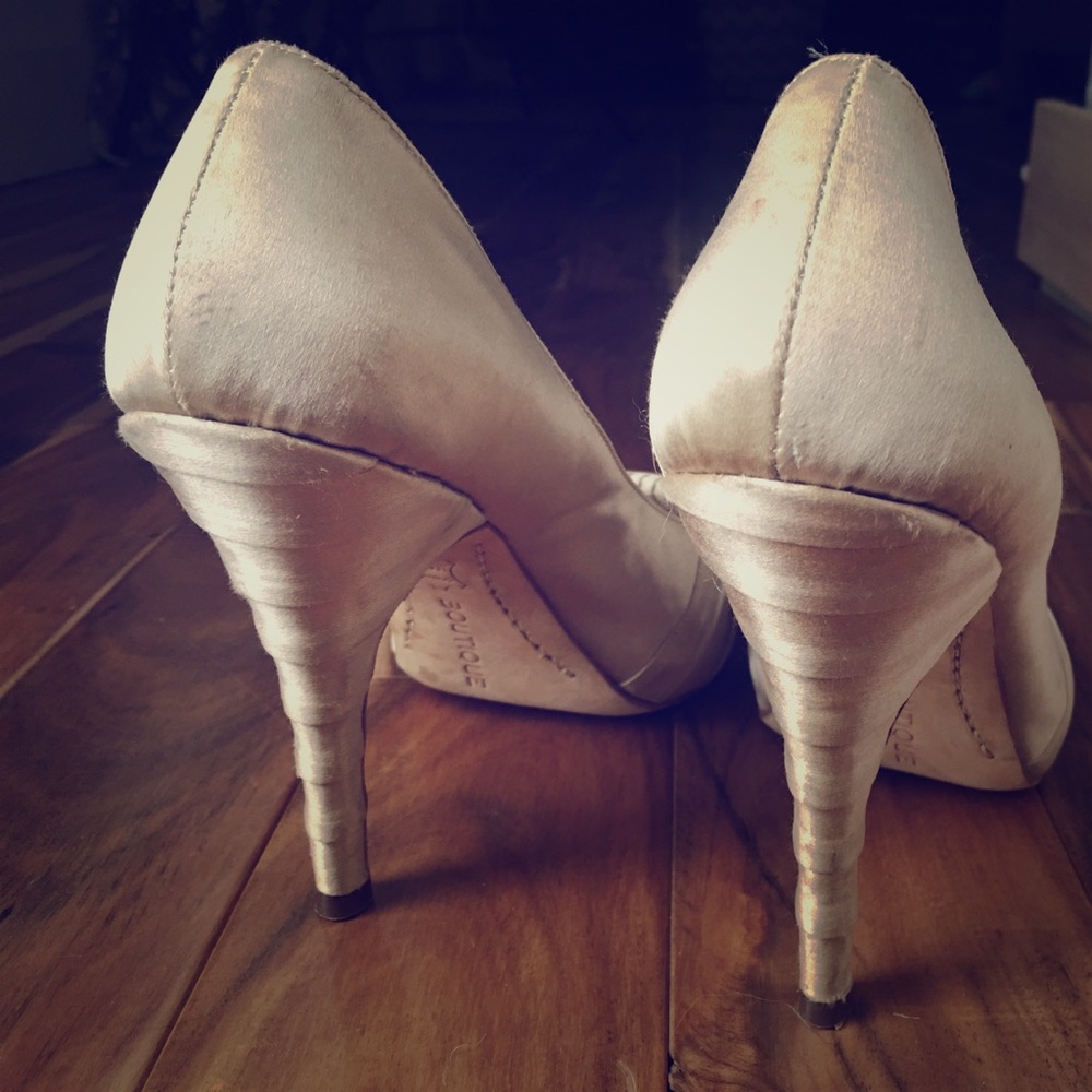 Satin Cinderella heels!! So sexy!