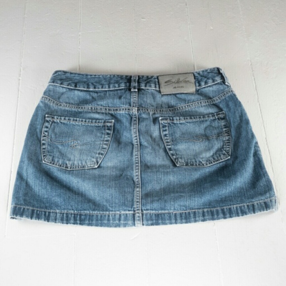 Silver Jeans Skirt - Picture 2 of 6