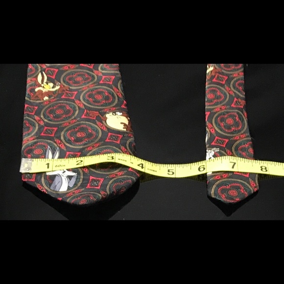 Bugs Bunny Taz  tasmanian devil Loony Tunes Tie - Picture 5 of 5