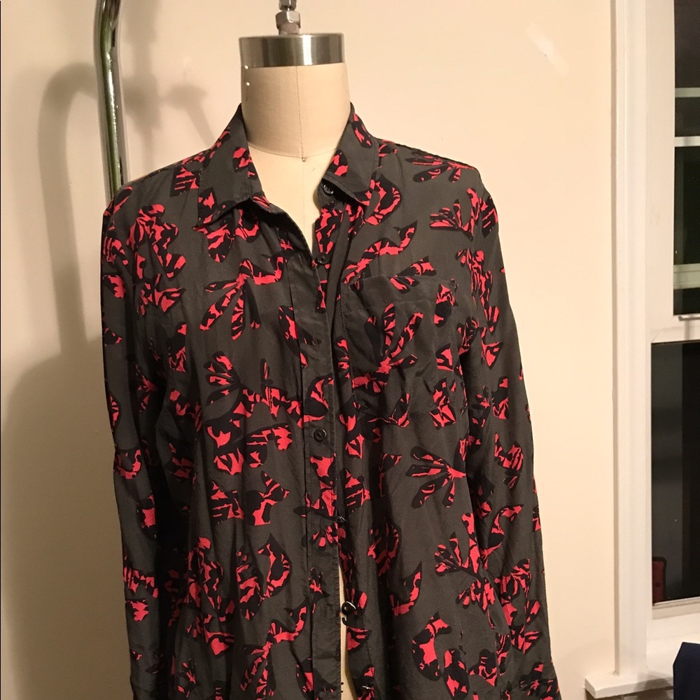 Silk Blouse Banana Republic Size S.