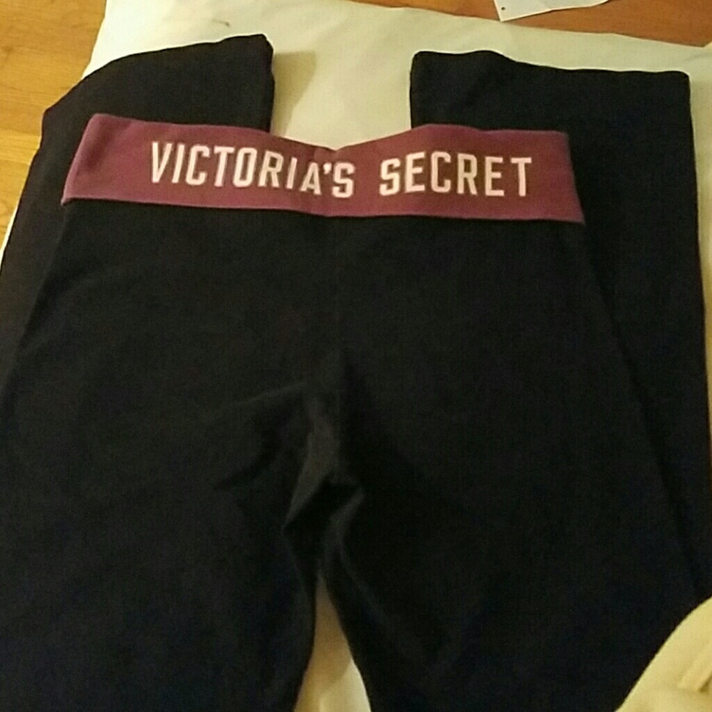 victorias secret logo yoga pants size medium