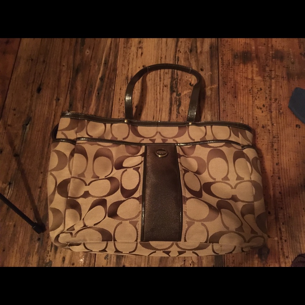 Coach diaper bag