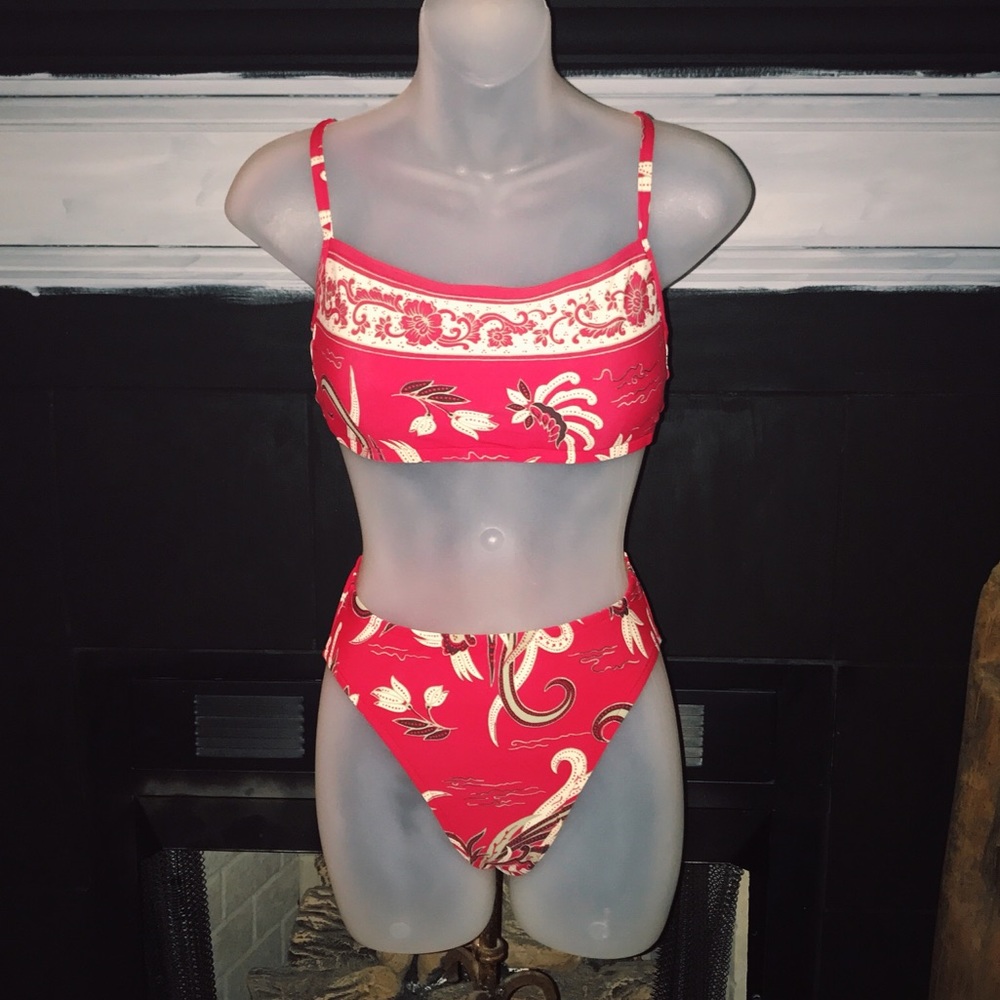 high waisted swimsuit