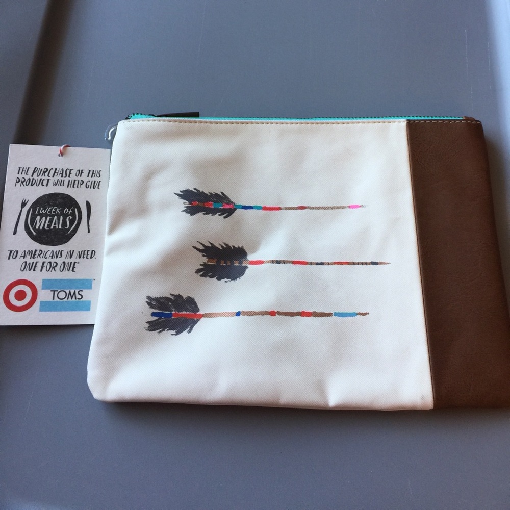 Toms x Target Arrow Clutch