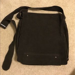 Banana Republic Genuine Leather Messenger Bag