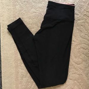 Lululemon full length leggings, reversible size 4