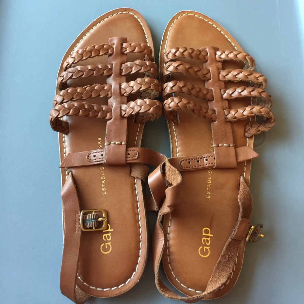 Brand New Gap Leather Sandals