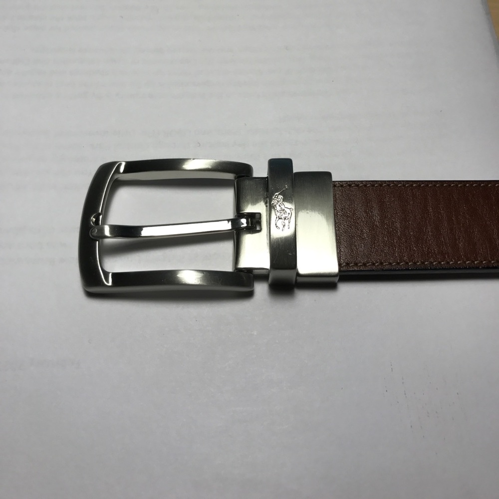 Reversible Black and Brown Ralph Lauren Belt