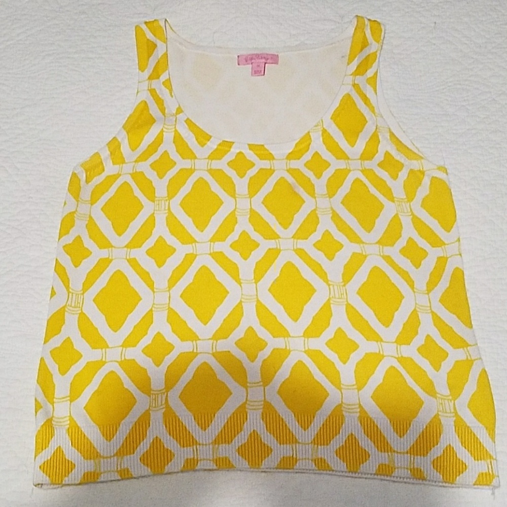 Lilly Pulitzer bamboo tank