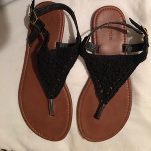 size 11 torrid crochet sandals