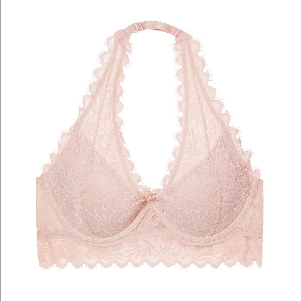 VS PINK Halter Bralette