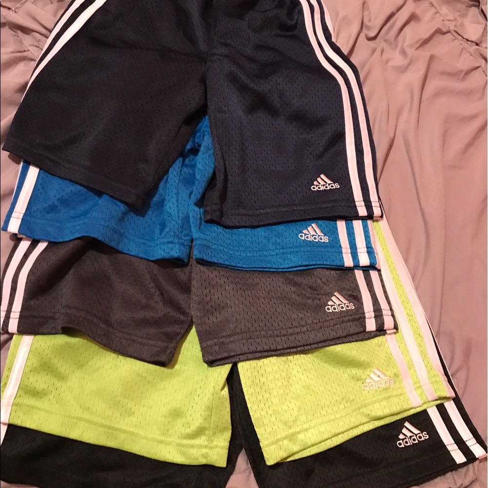 ❌❌SOLD❌❌5 pairs of Adidas Basketball Shorts