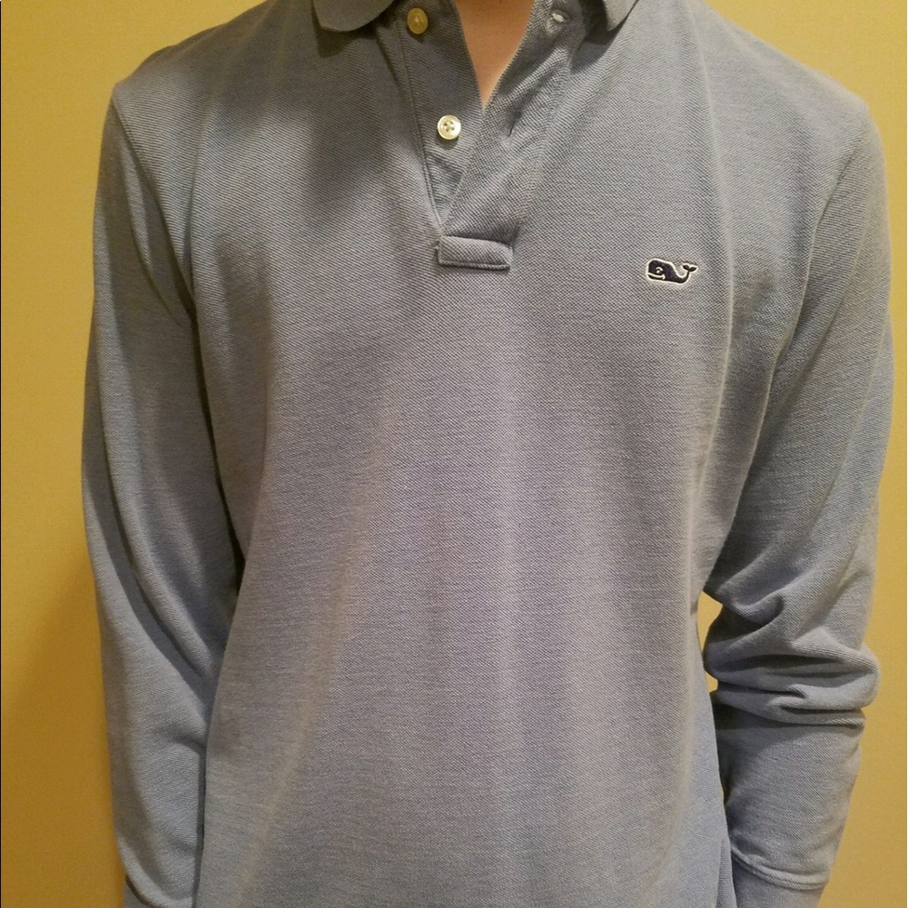 Men's Extra Small Vineyard Vines L/S Polo