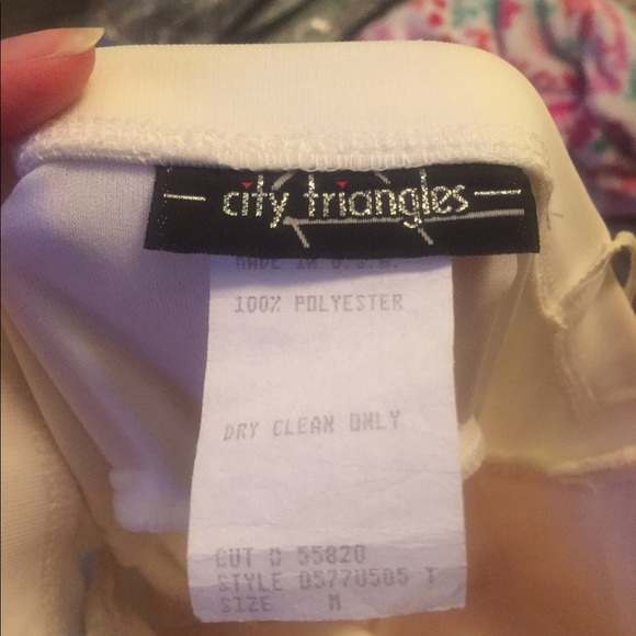 Never worn. No tags. White/cream dress - Picture 3 of 3