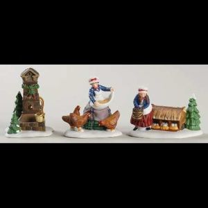 RETIRED Dept.56 - Three French Hens