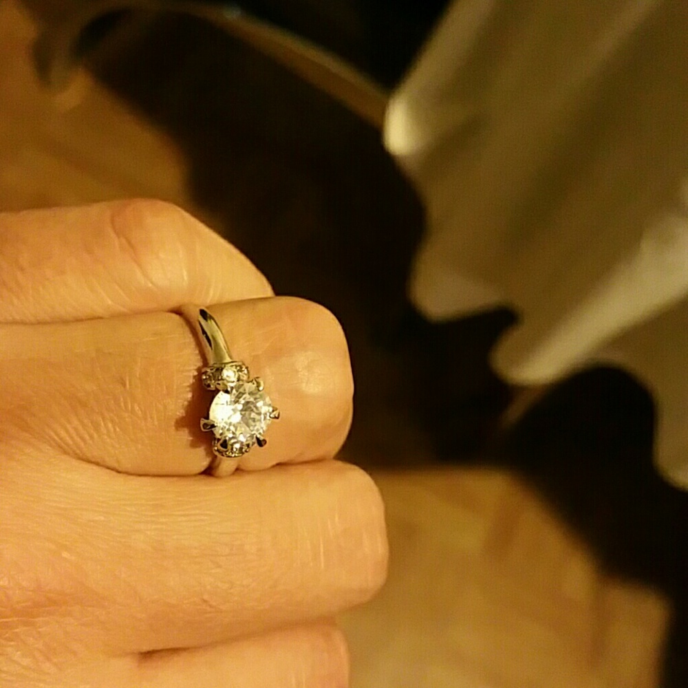 Wedding 14k gold plated zircon