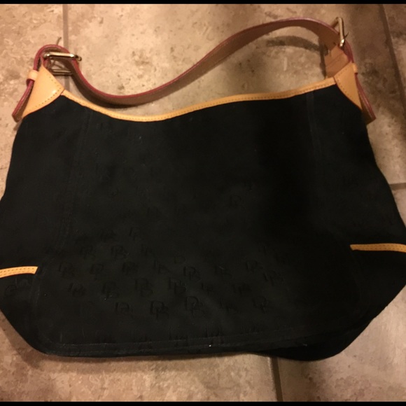 Large Doomey and Burke black purse - Picture 2 of 3