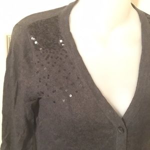 Grey sparkle cardigan