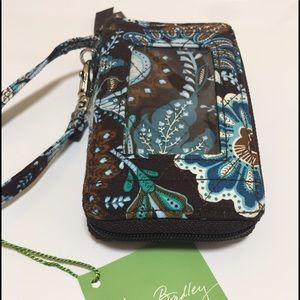 Vera Bradley Wristlet & Faux Snakeskin Crossbody