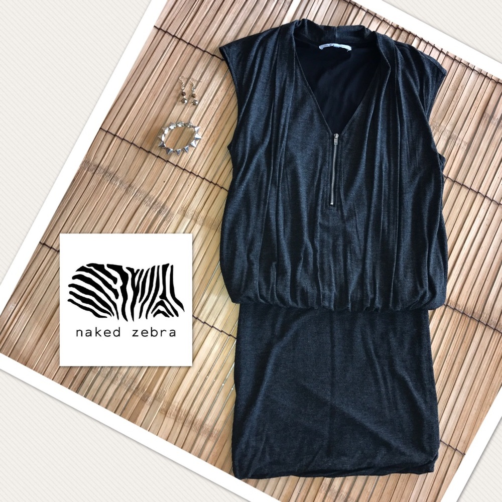 NAKED ZEBRA dress + FREE ACCESSORIES