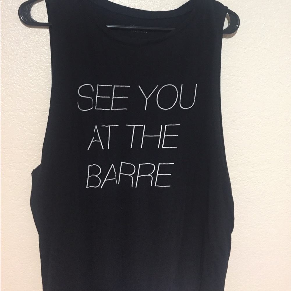 See you at the barre tank