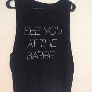 See you at the barre tank