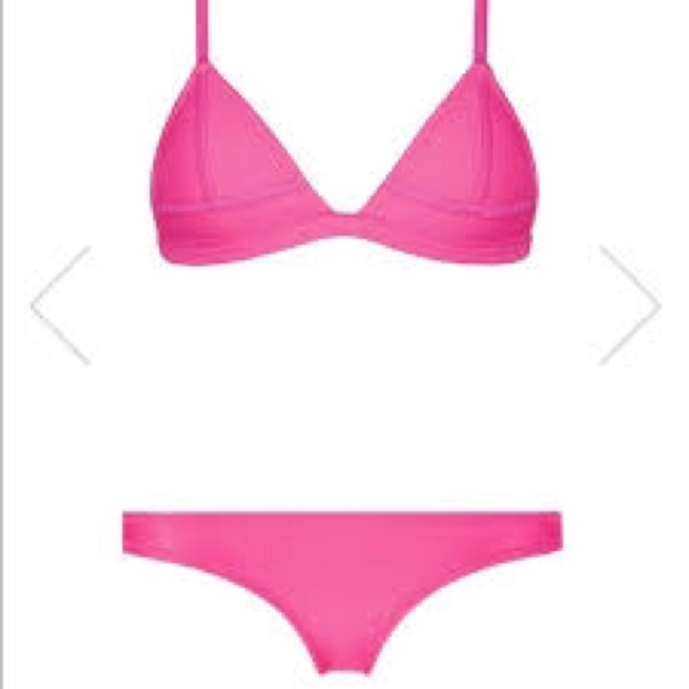 Pink Triangl Bikini