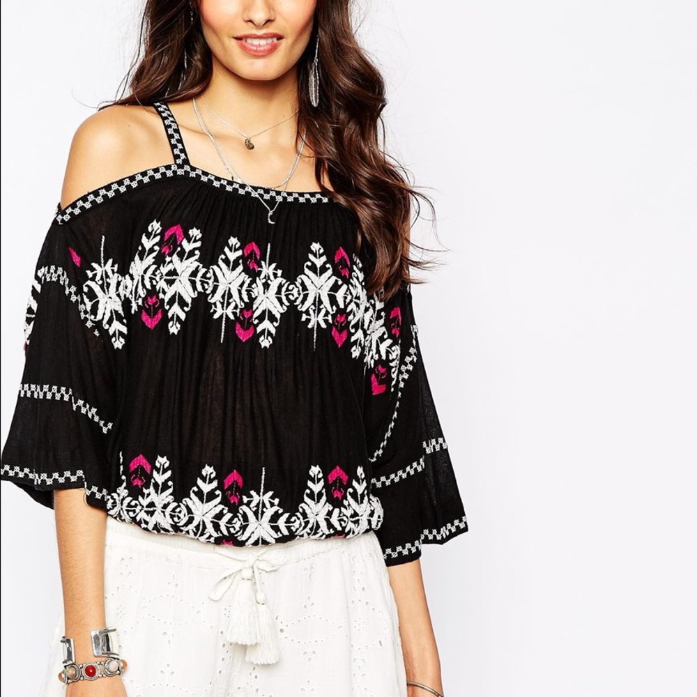 Nwot free People around the world top