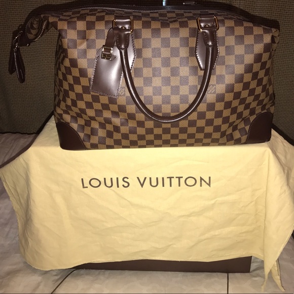 SOLD Louis Vuitton Damier Ebene Vaslav Weekender - Picture 2 of 8