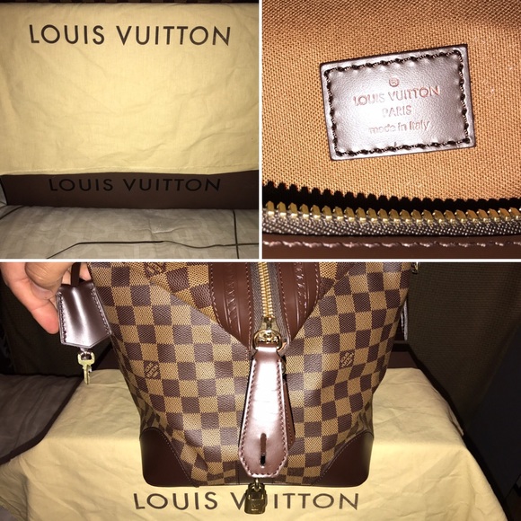 SOLD Louis Vuitton Damier Ebene Vaslav Weekender - Picture 6 of 8