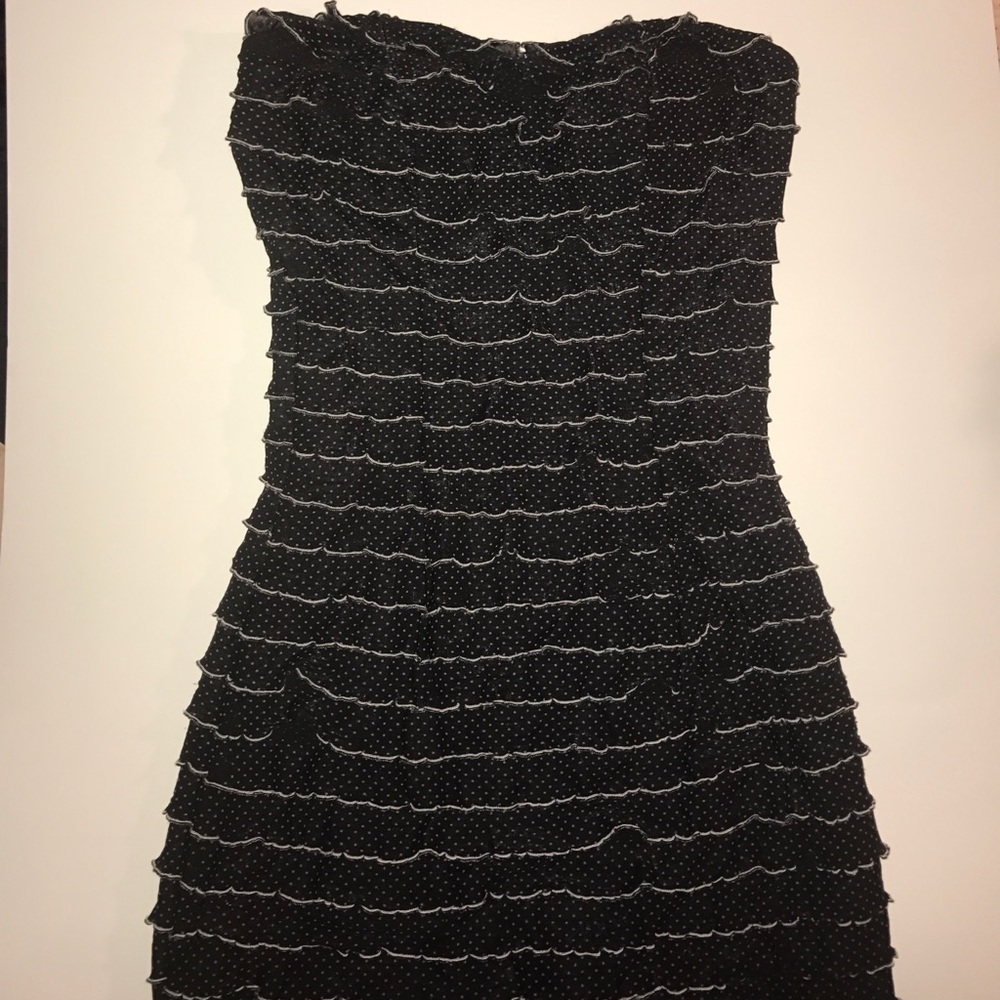 Polka dot body con dress