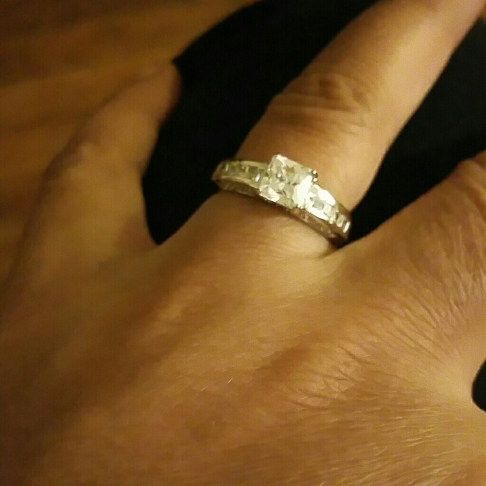 Wedding band gold plated
