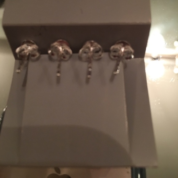 NWT 2Sets Of Sterling Silver925 Cubic Zirconia - Picture 3 of 4