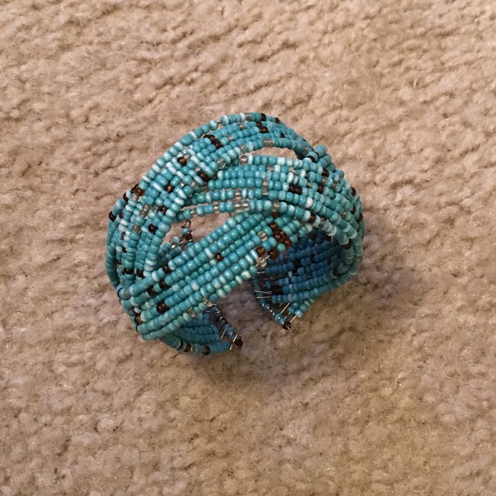 Beaded Bangle Bracelet