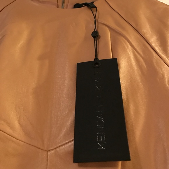 Kendall & Kylie Multi Zip Leather Dress - Picture 4 of 4