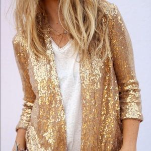 gold sequin jackets