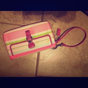 Coach wristlet