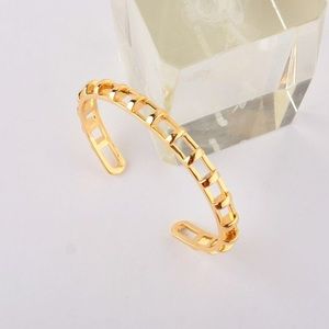 Stella Dot Gold Cage Cuff